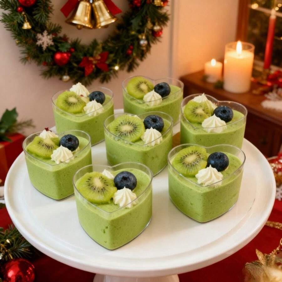 10/25 chiếc - Ly tráng miệng hình trái tim 150ml, khuôn bánh tái sử dụng, thích hợp cho kem, mousse, bánh ngọt, gelato, ngày lễ tình nhân, tiệc cưới, tiramisu. - Nhiều màu sắc/kiểu dáng ngẫu nhiên - Xem 1