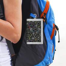 Dompet Remaja Hadiah Liburan, Dompet Hadiah Ulang Tahun, Dompet Kanvas Lipat Tiga untuk Konsol Game dan Olahraga Luar Ruangan - Dompet Praktis untuk Anak Laki-laki dan Perempuan - MultiWarna - View 4