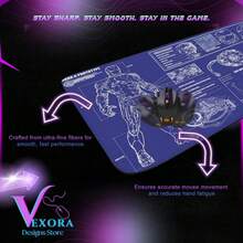 15.75*35.43in  Mark 6 Blueprint Desk Mat |   Avengers Mouse Pad |   Large Desk Pad |   Movie Desk Decor - 查看 5