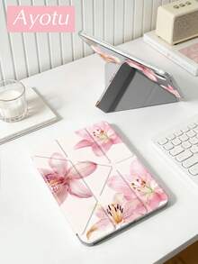 Ayotu Ốp lưng Four Pink Lilies hình phù thủy cho iPad A16, Pro 13, 12.9, 11, Air 11, 13, Mini, Air 11 inch, Kindle (thế hệ thứ 11 - ra mắt năm 2024), Kindle Paperwhite thế hệ thứ 12 năm 2024, Quà tặng cá nhân hóa, Quà tặng Ngày Valentine - Nhiều màu - Xem 6