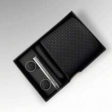 DOZE GOLDEN Premium Quality Traditional Tie Set For Events And Weddings. - 30 Por lo tanto - Ver 3