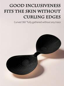 1件/2件装隐形提拉粘性文胸，无肩带隐形文胸，防水可重复使用硅胶乳贴，适用于婚礼、比基尼、沙滩派对礼服 - 彩色 - 查看 7