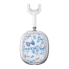 1pc Butterfly & Cherry Blossom Printed Transparent Soft TPU Protective Case Compatible With Apple Max Headphones - Multicolor - View 19