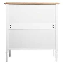 Atmosphera Solen Dressing Table With 4 Drawers 80x40x85.5cm - White - View 7