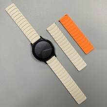 20mm/22mm 强磁硅胶表带替换表带，兼容三星 Galaxy Watch 7/6/5/4/3、Watch GT6/5/4/3 Pro 46mm、Forerunner 570/165/265/255、Venu 4/3/2、Balance 2/Active Max/2/BIP 6/5、Watch 5、Watch 5 Active 智能手表 - 常規款 - 查看 22