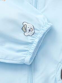 Balabala Áo khoác chống nắng mùa hè cho bé, bộ đồ trẻ em dễ thương, thời trang, chống tia UV, mẫu mới năm 2026. - tông màu xanh - Xem 7