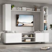 Television Stands & Entertainment Centers - White - View 5