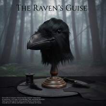Black Raven Full-Head Latex Mask - 查看 6