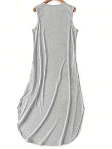 Heart-Patterned Dress - Hồng - Xem 3