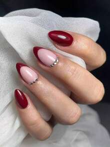 240片短杏仁形透明假指甲按压式美甲用品 - 查看 5