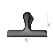 Heavy Duty Metal Chip Bag Clips, Multipurpose Binder Clips For Office, Kitchen, Food Bag Sealer, Chip Bag Clips, Suitable For Sealing Coffee Bags, Snacks, Documents - Black - View 12