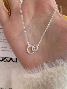 1 Pc Fashion Necklace Pendant For Women For Valentine's Day Gift Engagement Anniversary Party Jewelry - 1# - View 3