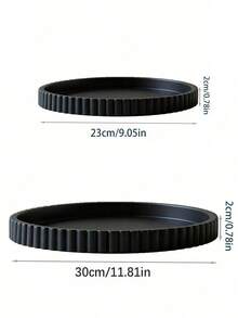1个防滑硅胶浴室托盘 - 扇形边缘皂液器托盘，防水台面收纳架，可放置毛巾、植物和洗漱用品 - 彩色 - 查看 10