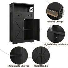 Cabinets - Black - View 6