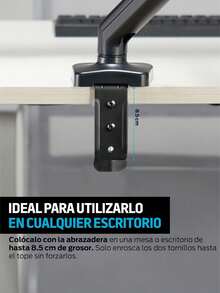 Redlemon Adjustable Hydraulic Monitor Arm For Up To 32-Inch Screens - View 4