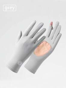 1 đôi găng tay chống tia UV dành cho nữ, thoáng khí, dùng được khi đạp xe, lái xe ngoài trời và có màn hình cảm ứng, nhẹ, thích hợp cho mùa hè. - A - Xem 14