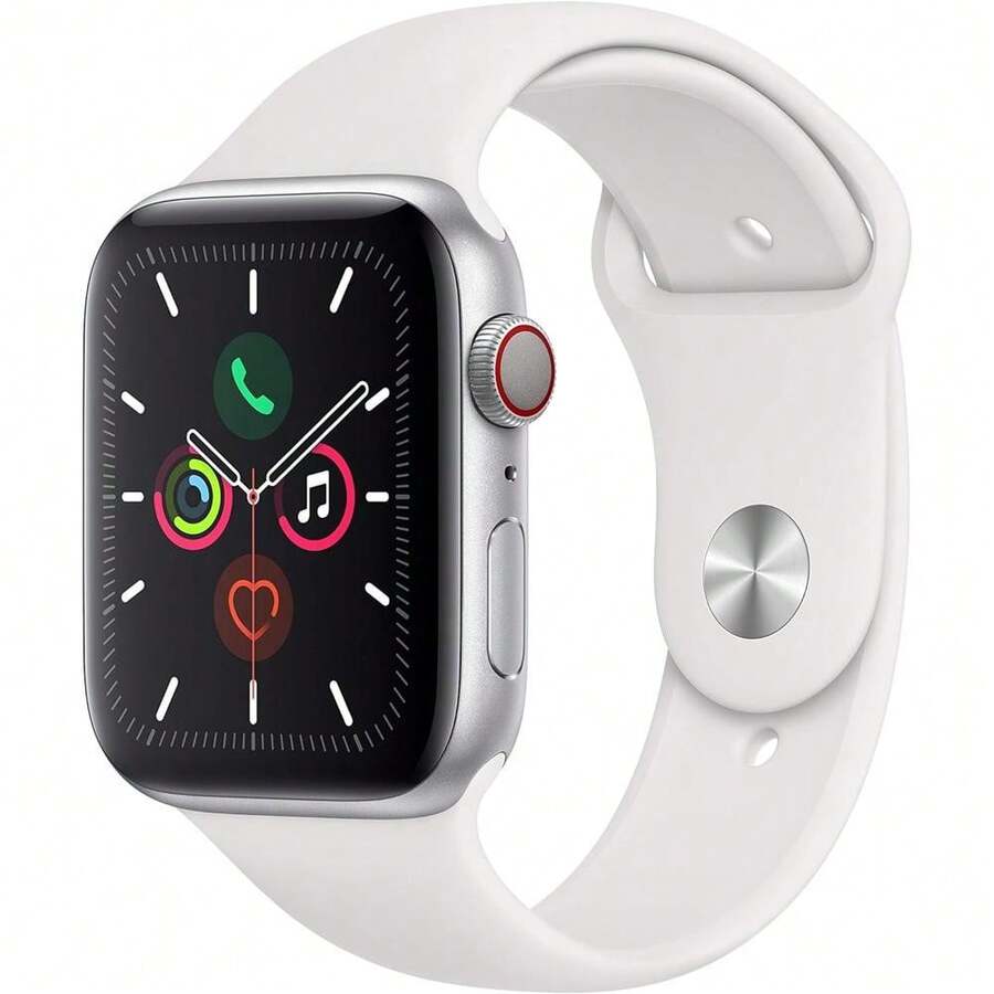 Refurbished Apple Watch Series 5 Aluminum 40mm A2092 (GPS Only, No Cellular) Silver (Grade B) - View 1