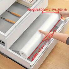 1pc 30cm Wide Anti-Moisture Anti-Mold EVA Drawer Liner Mat With Polka Dot Pattern, Suitable For Cabinets, Shoe Racks, Wardrobes, Shelves, All Seasons - Dot - View 12