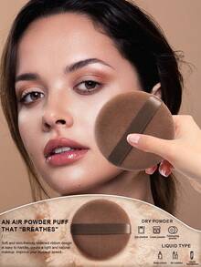 Bộ dụng cụ trang điểm 37 món bao gồm: Bộ 30 cọ trang điểm + 1 túi đựng mỹ phẩm và đồ dùng cá nhân đa năng có khóa kéo chống thấm nước + 2 bông phấn tam giác + 2 bông phấn dạng cushion + 1 dụng cụ vệ sinh cọ trang điểm + 1 bông phấn tròn - màu nâu - Xem 7