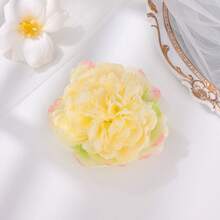 Pinza de pelo con flor grande, adecuada para uso diario, playa, vacaciones, tocado de novia para boda - Multicolor - Ver 11