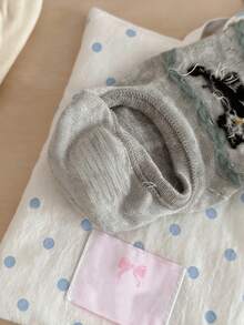 1/3/6/12 Pairs Fairisle Cartoon Boat Socks, Women Summer Thin Ankle Liner No Show Socks - Multicolor - View 5