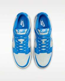 Nike Dunk Low Retro 'Essential Edition' - Premium Genuine Leather Low-Top Sneakers | Viral 2026 Classic Basketball Silhouette | High-Quality Daily Lifestyle Trainers | Comfortable Padded Streetwear Staples | Authentic Unisex Sportswear - 藍色 - 查看 4