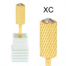1 mũi khoan móng tay bằng thép vonfram cacbua nguyên chất 6.5mm đầu tròn lớn, phụ kiện dũa móng tay chất lượng cao cấp mạ vàng. - Nhiều màu - Xem 11