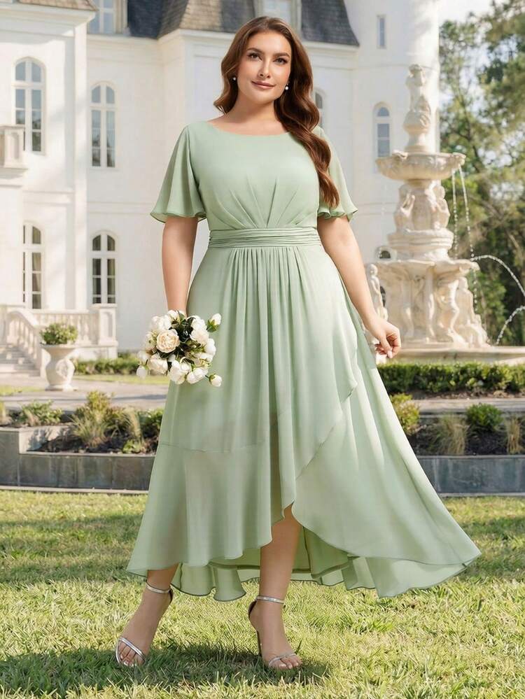 strapless mob dress Mother of the Bride with Off-Shoulder Sleeves The satin skirt is FBM Color Leather:Chocolate Long Dresses on Sale,