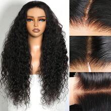 bling hair Wear And Go Glueless Wigs Human Hair Pre Plucked Pre Cut 6x4 Deep Wave Lace Frontal Wigs Human Hair 200% Density 26 Inch Ready To Wear Deep Wave Curly Glueless 5x5 Lace Closure Wigs Glueless Wig For Women Curly Wave 9x6 7x5 Glueless Wig HD Transparent Lace Front Wigs Brazilian Wet And Wavy For Beginners Natural Color - Natural Black - 查看 6