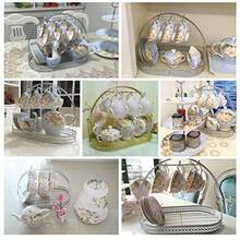 Mug Holder Coffee Mug Rack Coffee Cup Holder Stand Dishes Organizer Wrought IronMug Drainer Storage Drying Rack for Counter Cabinet Table Soporte para tazas de café soporte para tazas de café - 1 - Ver 3