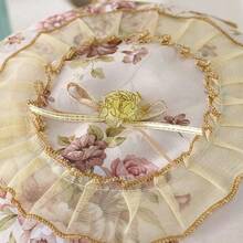 Universal Lace Embroidery Rice Cooker Dust Cover Kitchen Air Fryer Dust Cover - Full Coverage - View 8