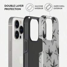 Elegant And Simple Anti-Drop Phone Case, Compatible With Multiple Models, Lightweight And Durable. - Style 10 (1 Piece) - View 2