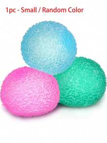 1/2/3 Pack High Density Solid Soft Stress Ball, Small Size Sensory Pressure Relief Toy, Suitable For Classroom Use, Marshmallow Filling, Textured Stress Ball, Slow Rebound Marshmallow Soft Toy, Stress Relief - Multicolor - View 13