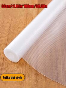 1 Roll Cabinet Liner, Suitable For Cabinets, Drawers And Refrigerators, Easy To Clean, Waterproof, Oil-Proof, Moisture-Proof, Dust-Proof, Kitchen Countertop Mat, Furniture Cabinet Drawer Organizer, Home Decor, Party And Christmas Storage - Multicolor - View 17