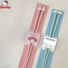 SANRIO 1双筷子，家用高档美观单人套装，每人一双，特制防霉餐具 - 查看 8