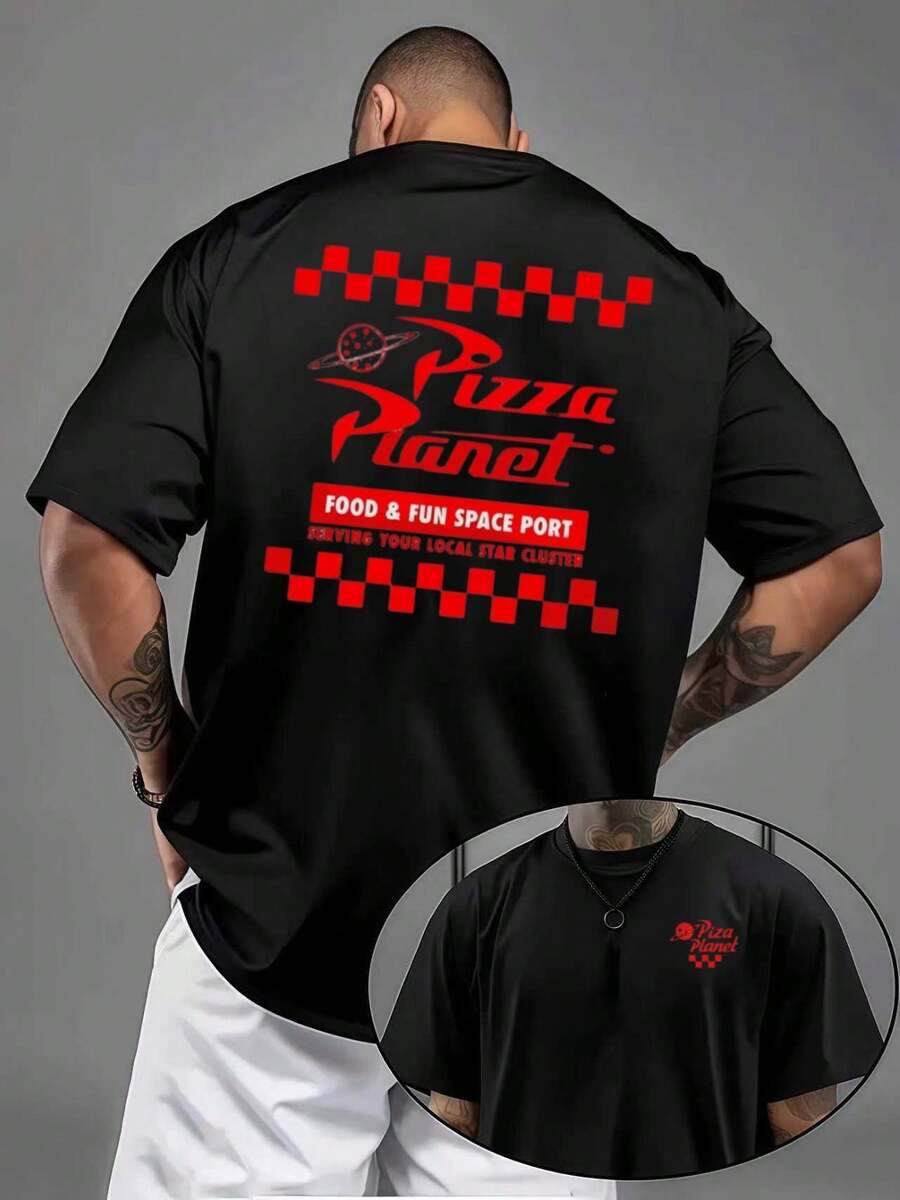 Men T-Shirts - Black - View 1