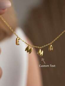 1 chiếc vòng cổ tên hình bong bóng 3D, mặt dây chuyền chữ cái đầu hình bong bóng bằng thép không gỉ, quà tặng trang sức cá nhân hóa, vòng cổ chữ cái đầu hình bong bóng tròn tùy chỉnh - Quà tặng cá nhân hóa cho bạn bè, người yêu và gia đình, vòng cổ tên tùy chỉnh được thiết kế đặc biệt, phù hợp cho đám cưới, Ngày Valentine, Ngày của Mẹ, thời trang, cổ điển, tối giản, thường ngày, tùy chỉnh dễ thương, trang sức dành cho nữ. - Dây chuyền vàng O - Xem 8