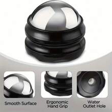 1pc PP Material Massage Ball (With Essential Oil Hole) Plastic Self-Massage Tool Unisex - Suitable For Muscle - Trigger Point Deep Tissue Massager Compatible With Essential Oils For Neck, Back, Shoulder, Foot Portable Fitness, Yoga And Post-Surgery Use (Ideal Choice For Muscle Knots, Gift For Women, Mothers) - View 6