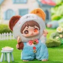 1pc Cute Plush Doll Figure Blind Box, Articulated Skeleton Posable Figurine Pendant Gift (Non-Plush Filled), Random Delivery, Big-Eyed Plush Doll, Home Decor Fruit | Adorable Decorative Item - Multicolor - View 6