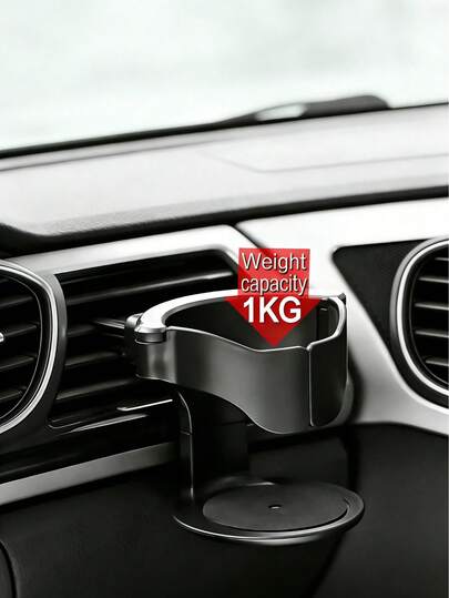 Multi-Function Car Drink Holder, Suitable For Air Vent, With Water Bottle Rack, Ashtray And Cup Holder