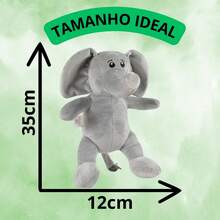 Safari Trio 35cm Plush - Elephant, Giraffe, Hippopotamus, Lion, Monkey - Gift Toy, Cute Animal Friends, Same As Photo, Jungle Kingdom, Madagascar - 河馬,獅子,大像三人組 - 查看 4