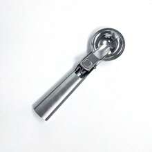 不锈钢冰淇淋勺，带扳机式设计，可放入洗碗机清洗，适用于水果、冰淇淋、酸奶和意式冰淇淋。 - 銀色 - 查看 10