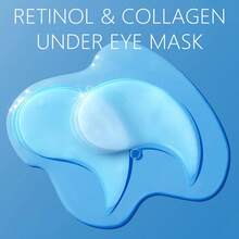 Xioimy 60片装10倍视黄醇胶原蛋白眼膜，富含维生素A、C、E，滋养干燥、松弛、暗沉的眼周肌肤，保湿呵护娇嫩眼周肌肤，眼部护理，视黄醇眼膜 - 數量 - 查看 7