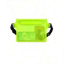 1pc Waterproof Waist Bag, Large Capacity Waterproof Phone Pouch, Summer Outdoor Sports Waterproof Bag, Triple Sealed Waterproof Waist Pack, Outdoor Sports Beach Phone Protective Case, Swimming Diving Protective Cover, Back To School Essential, Waterproof Bag, Beach Bag, Beach Accessories, Suitable For Boating, Swimming, Snorkeling, Kayaking, Beach, Water Park, Can Be Used As Phone Case And Wallet, Suitable For Vacation, Pool Activities - Multicolor - View 14