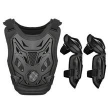 1 Black Motorcycle Armor Rider Elbow Protection Off-Road Motorcycle Protection Equipment Anti Fall Protection Riding Protection Rider Chest And Back Protection Rider Gift - A - View 2