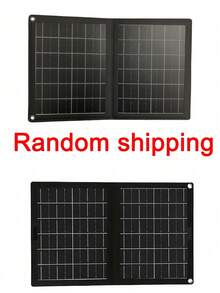 2-In-1 Portable Solar Panel Charger, Foldable, 30-50W Output, USB Port, Universal Charging, 36V Voltage, Solar Power Charging For Phones And Accessories, Travel Friendly - 彩色 - 查看 12