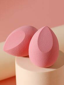 2 piezas Esponjas de maquillaje - Rosa - Ver 8