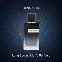 YSL Y Eau De Parfum For Men - 3.3 Oz / 100ml, Yves Saint Laurent Signature Woody Aromatic Fragrance With Sage, Geranium & Apple Notes, Long-Lasting Men's Perfume, Luxury Gift For Him - Hương cam quýt và gỗ - 3.4oz - Xem 3
