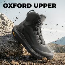 Men's Tactical Hiking Boots Lightweight, Cushioned Sole For All-Day Comfort, Side Zipper For Easy On/Off, Motorcycle Combat-Style, Military-Inspired, 8-Inch Boots With Arch Support – Terrascope - 黑色 - 查看 7