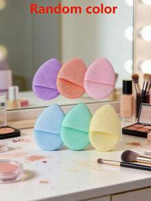 1/4/8 Pieces Of Deep Cleaning Exfoliating Sponge, Water Droplet Glove Style Face Wash Foam, Finger Cots, Glove Style, Reusable, Removes Blackheads And Deep Cleaning Dirt, Suitable For Beauty And Skincare, Cleansing Sponge, Cleansing Tools, Personal Care. - Multicolor - View 3